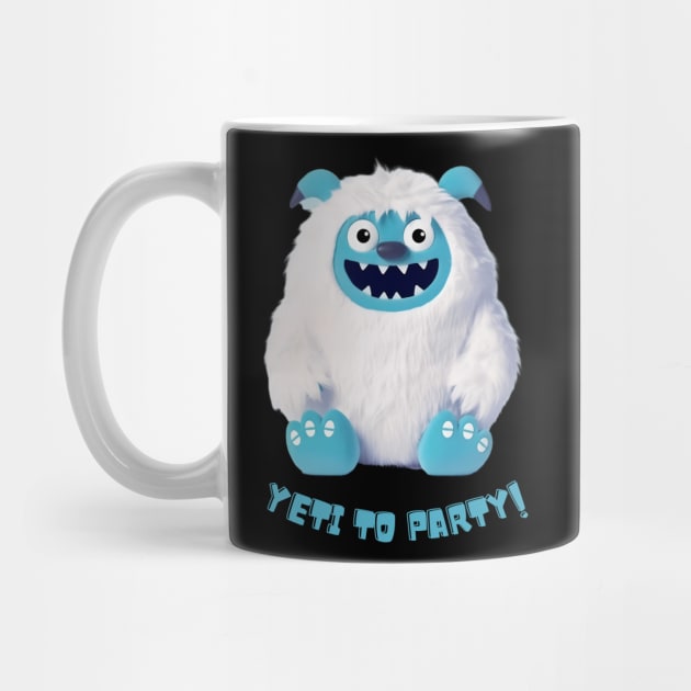 Yeti to Party by SquirrelQueen